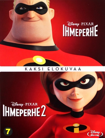 The Incredibles 1-2 (Iniemamocni 1-2) (Disney) [2xBlu-Ray]