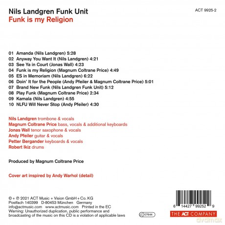 Nils Landgren Funk Unit: Funk is My Religion [CD]