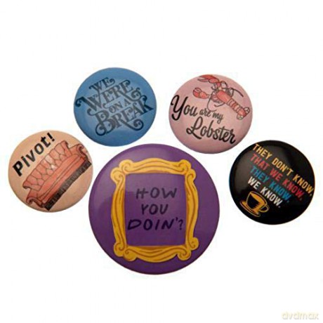 Friends (Quotes) Badge Pack (Przyjaciele)