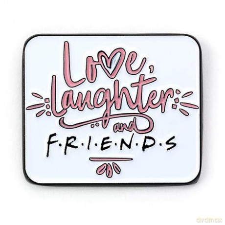 Friends Love. Laughter And Friends Przypinka (Przyjaciele)
