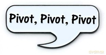 Friends Pivot. Pivot Przypinka (Przyjaciele)