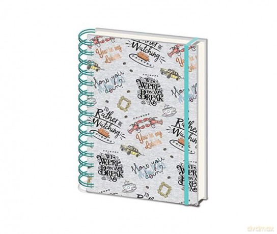 Friends (Marl) A5 Wiro Notes (Przyjaciele)