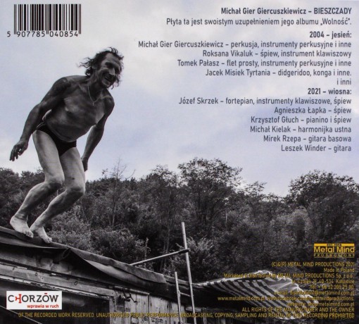 Michał "Gier" Giercuszkiewicz: Bieszczady (digipack) [CD]