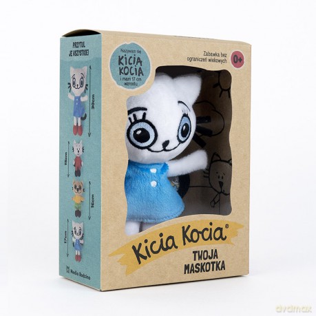 Kicia Kocia Maskotka 17 cm w pudełku