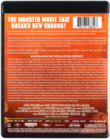Tremors (Wstrząsy) [Blu-Ray 4K]