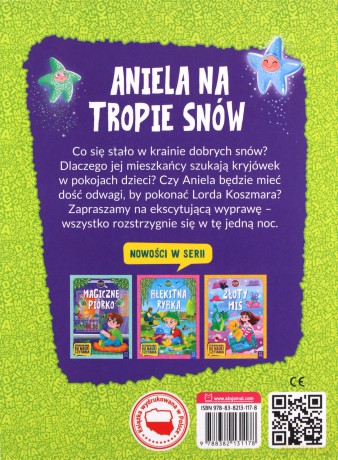 Aniela na tropie snów. Duże litery. Opowiadania do nauki czytania - Agata Giełczyńska-Jonik [KSIĄŻKA]