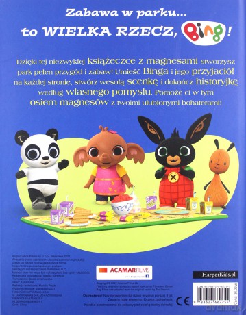 Bing. Zabawa w parku. Książka z magnesami [KSIĄŻKA]