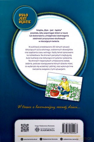 Było jest będzie.Ćwiczenia rozwijające myślenie przyczynowo-skutkowe - Magdalena Hinz [KSIĄŻKA]