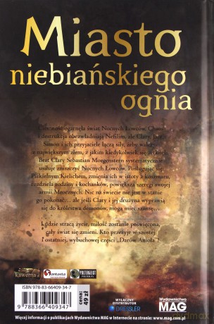 Miasto Niebiańskiego Ognia. Dary Anioła (Tom 6) - Cassandra Clare [KSIĄŻKA]