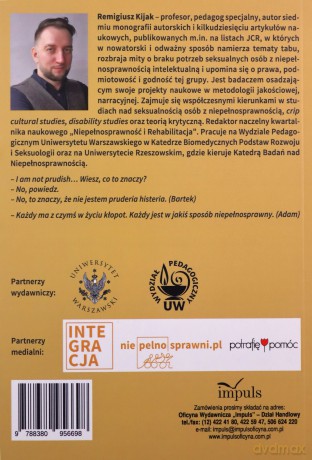 CripSex. Ekspresje seksualne osób z niepełnosprawnością intelektualną - Remigiusz Kijak [KSIĄŻKA]