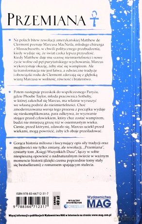 Przemiana - Deborah Harkness [KSIĄŻKA]