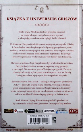 Rządy wilków - Leigh Bardugo [KSIĄŻKA]
