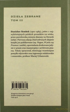W polu. Opowieść (Tom 3) - Stanisław Rembek [KSIĄŻKA]