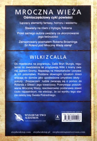 Wilki z Calla. Mroczna Wieża (Tom 5) - Stephen King [KSIĄŻKA]