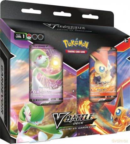 V Battle Deck Bundle May Victini Vs Gardevoir [KARTY]
