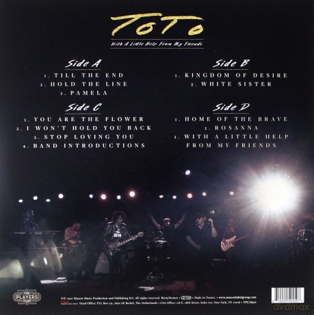 Toto: With A Little Help From My Friends (Transparent) [2xWinyl]
