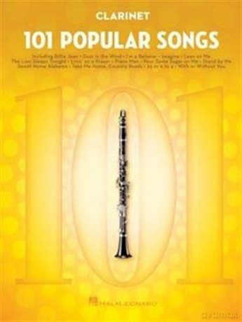 101 Popular Songs - Clarinet: For Clarinet (Instrumental Folio) [KSIĄŻKA]
