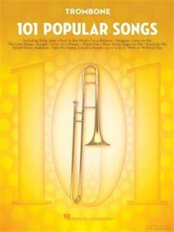 101 Popular Songs - Trombone: For Trombone [KSIĄŻKA]