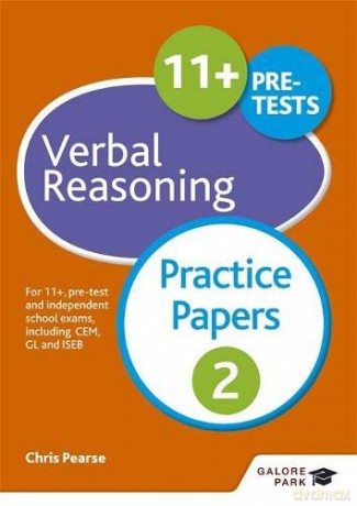 11+ Verbal Reasoning Practice Papers 2: For 11+, pre-test and independent school exams including CEM, GL and ISEB - Chris Pearse [KSIĄŻKA]