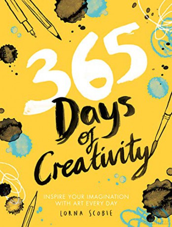 365 Days of Creativity: Inspire your imagination with art every day (Adult Art Activity and Colouring Book) [KSIĄŻKA]