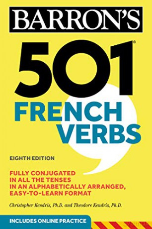 501 French Verbs (Barron's 501 Verbs) - Christopher Kendris Ph.D. [KSIĄŻKA]