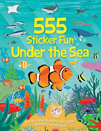 555 Under the Sea (555 Sticker Fun) - Imagine That [KSIĄŻKA]