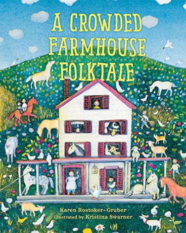 A Crowded Farmhouse Folktale - Karen Rostoker-Gruber [KSIĄŻKA]