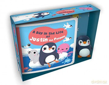 A Day in the Life of Justin the Penguin (box edition): 1 [KSIĄŻKA]
