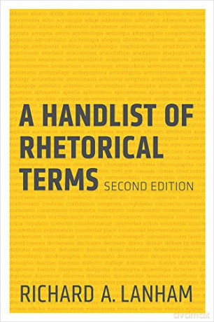 A Handlist of Rhetorical Terms - Richard Lanham [KSIĄŻKA]