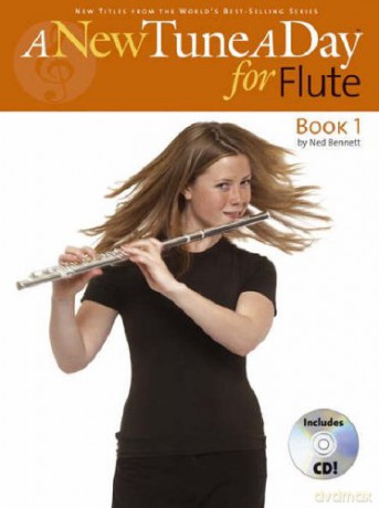A New Tune A Day: Book 1: Flute: Flute - Book 1 - Ned Bennett [KSIĄŻKA]