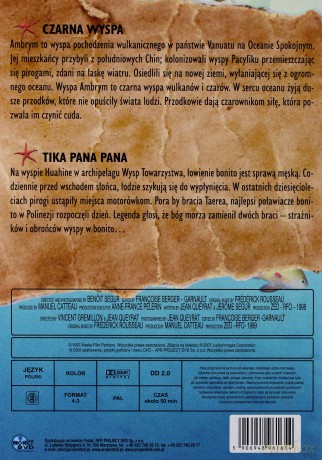 Morskie legendy 4 (Czarna wyspa; Tika Pana Pana) [DVD]