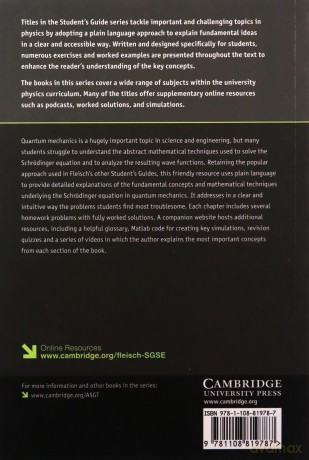 A Student's Guide to the Schrödinger Equation (Student's Guides) - Daniel A. Fleisch [KSIĄŻKA]