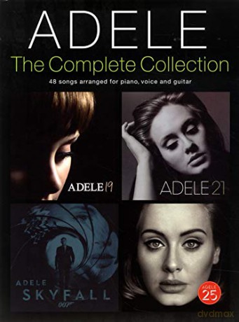 Adele: The Complete Collection: 48 Songs Arranged for Piano, Voice and Guitar [KSIĄŻKA]