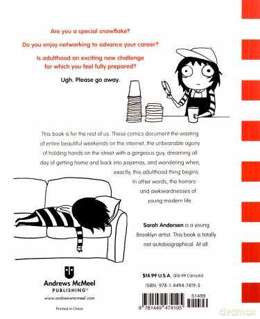 Adulthood Is a Myth: A Sarah's Scribbles Collection (Volume 1) - Sarah Andersen [KSIĄŻKA]