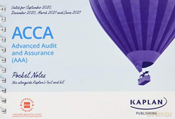 Advanced Audit And Assurance (Aaa Int/Uk) - Pocket Notes (202021) [KSIĄŻKA]