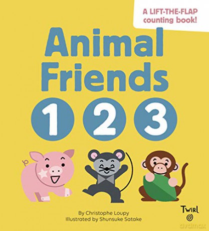 Animal Friends 1 2 3 - Christopher Loupy [KSIĄŻKA]