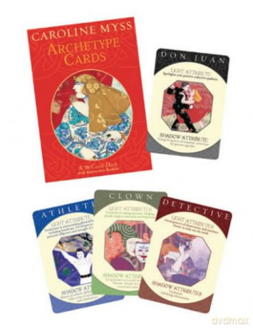 Archetype Cards: An 80-card Deck with instruction booklet - Caroline Myss [KSIĄŻKA]