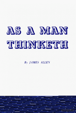 As A Man Thinketh [KSIĄŻKA]
