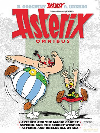 Asterix Omnibus 10: Asterix and The Magic Carpet, Asterix and The Secret Weapon, Asterix and Obelix All At Sea - Albert Uderzo [KSIĄŻKA]