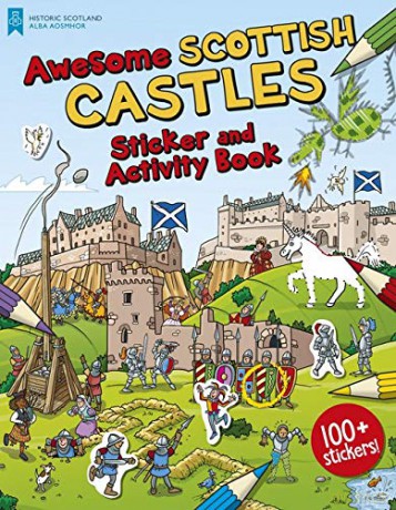 Awesome Scottish Castles: Sticker and Activity Book [KSIĄŻKA]