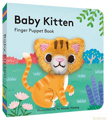 Baby Kitten: Finger Puppet Book: (Board Book with Plush Baby Cat, Best Baby Book for Newborns) - Yu-Hsuan Huang [KSIĄŻKA]