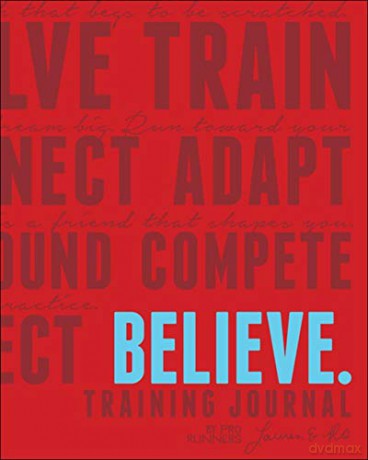 Believe Training Journal (Classic Red, Updated Edition) [KSIĄŻKA]