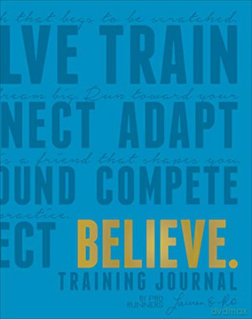 Believe Training Journal (Electric Blue Edition) - Lauren Fleshman [KSIĄŻKA]