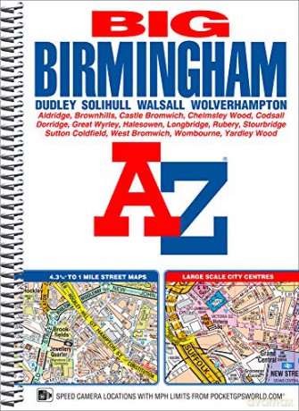 Big Birmingham Street Atlas (A-Z Street Atlas) [KSIĄŻKA]