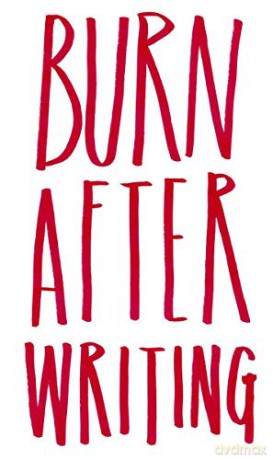 Burn After Writing - Sharon Jones [KSIĄŻKA]