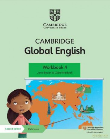 Cambridge Global English Workbook 4 with Digital Access (1 Year): for Cambridge Primary English as a Second Language (Cambridge Primary Global English) - Jane Boylan [KSIĄŻKA]