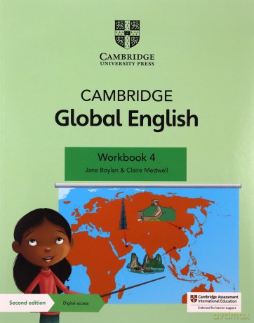 Cambridge Global English Workbook 4 with Digital Access (1 Year): for Cambridge Primary English as a Second Language (Cambridge Primary Global English) - Jane Boylan [KSIĄŻKA]