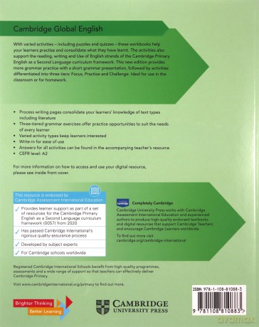 Cambridge Global English Workbook 4 with Digital Access (1 Year): for Cambridge Primary English as a Second Language (Cambridge Primary Global English) - Jane Boylan [KSIĄŻKA]