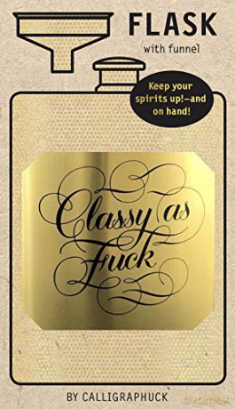 Classy as Fuck Flask (Calligraphuck) [KSIĄŻKA]