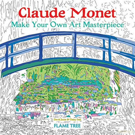 Claude Monet (Art Colouring Book): Make Your Own Art Masterpiece (Colouring Books) - Daisy Seal [KSIĄŻKA]